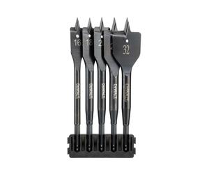 DeWALT - Set 5 mèches à bois plates DT70834