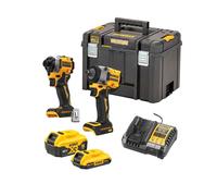 DeWALT - Set de clés à chocs sans fil, batteries et chargeur, 6 pièces DCF850NA