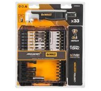 DeWALT - Set embouts 33 pièces avec poignée angle droit, McLaren DT70782