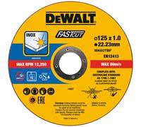 DeWALT - Set lame circulaire pour acier inoxydable 125x22,23 mm, 100 pcs DT20540