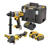 Pack 2 outils 18V/54V DCK2016TNT-QW (DCD999 + DCG418) DEWALT