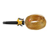DEWALT Souffleur Brushless XR 18V 5Ah Li-ION - Souffleur Électrique Portable sans Fil & Recharge de Fil Coupe Bordure 2,5 mm x 68,6 m - Bobine de Fil Remplacement