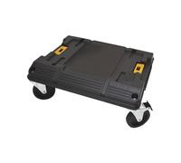 DEWALT - Support à Roulettes TSTAK - DWST1-71229 - Chariot de Transport de 486 x 486 x 181 mm - Capacité de Charge Maximale 100 kg - Roulettes avec Système de Blocage