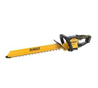 DEWALT Taille-haie Brushless 18V XR, Machine Seule, DCMHT567N-XJ | avec lame à double action de 60 cm, écartement de 25 mm et balai ramasse-haies pour une coupe rapide et nette.
