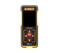 DEWALT - Télémètre Laser - Plage de Mesure Jusqu'à 50 m - Déviation Max 3 mm pour 50 m - 3 Fonctions - Affichage Métrique ou Anglais - 2 Piles AAA - DW03050-XJ