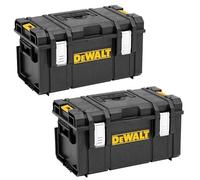 DEWALT Toughsystem DS300 Lot de 2 boîtes à outils empilables 35 l