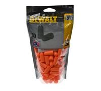 DeWALTDPG12BG50 EU- Bouchons d'oreille en Mousse (50 Paires)
