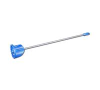 DEWEPRO® Agitateur à Peinture avec Tête en Plastique Dentée - Mélangeur de Peinture ø80x500mm - Outil pour Mélanger Peintures, Mortier, Enduit et Liquides