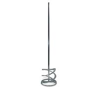 DEWEPRO Mélangeur Hélicoïdal - Tige Mélangeuse Double Spirale Galvanisée, forma a doppia spirale, ø95x500mm, Mélangeur à Mortier pour Peinture, Colle, Plâtre et Matériaux Pâteux, Compatible Perceuse