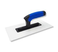 DEWEPRO® Plastique Truelle - Lisseur - Taloche - 270 x 130 mm (ABS) - 3 mm Revêtement en plastique avec poignée à 2 composants