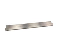 DEWEPRO® Règle de kart en aluminium à profil en H avec denture triangulaire, latte de pose 150 cm - Règle de retrait - Lame de nettoyage