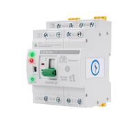 DEWIN : Commutateur de transfert automatique, commutateur de transfert sur rail DIN, commutateur de transfert de puissance double, commutateur de sélection électrique 4P, 63A, 400V