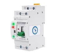 DEWIN Commutateur de transfert automatique, commutateur de transfert Rail DIN ATS Commutateur de transfert automatique à double alimentation Commutateur de sélection électrique 2P 63A 220V