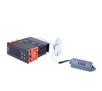 DEWIN Controleur D'humidite, Contrôleur D'humidité Numérique 220V Gamme de Contrôleurs de Commande Numérique D'humidité de l'air 1 à 99% D'humidité Relative Type HM-40