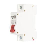DEWIN Disjoncteur 40A, Mini Disjoncteur Solaire 1P DC 250V Interrupteur de Protection Contre les Surcharges Disjoncteur Miniature pour Système Photovoltaïque