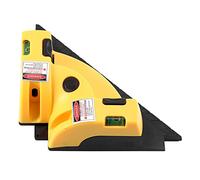 DEWIN Laser Tracage au Sol, Laser 90 Degre Outil de Disposition D'alignement de Niveau de Projection de Ligne Laser Horizontale Verticale à Angle Droit à 90 Degrés
