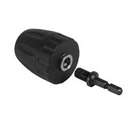 DEWIN Mandrin Visseuse, Adaptateur Foret Visseuse 3/8-24UNF 0.8-10MM Clip de Mandrin de Foret Sans vec Adaptateur de Tige Hexagonale 1/4 ''