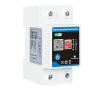 DEWIN Minuterie sur Rail DIN avec Wi-FI, Interrupteur Intelligent Tuya WiFi sur Rail DIN avec Application Mobile et télécommande, 63 A AC 230 V