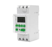 DEWIN Minuteur sur Rail DIN, minuterie numérique (DC/AC 12V) | Minuterie électronique Programmable Hebdomadaire avec Réinitialisation