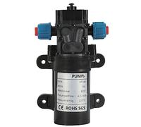 DeWin Pompe à Eau, 18V 60W Micro Pompe à Eau à Membrane Commutateur Automatique 4L/Min Pulvérisateur d'eau de Lavage de Voiture Haute Pression