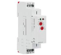 DeWin Relais Temporisé,GRT8-B1 Commutateur Temporisé Multifonctionnel Relais à Retardement Relais Temporisé a Une Durée Relais de Minuterie de Cycle Temps de Cycle Relais AC 220V