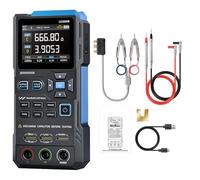 DEWIN Testeur numérique LC1020E, pont LCR portable, testeur de condensateurs, mesure de capacité, de résistance et d'inductance, fréquence réglable de 100 Hz à 100 kHz, verrouillage des données