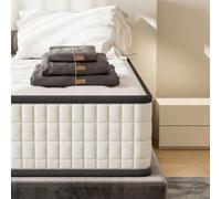 DEWINNER Housse de Matelas et Matelas 90 x 190, 2 Personnes,épaisseur 22cm+Parure de lit+Housse Couette+Housse d'oreiller