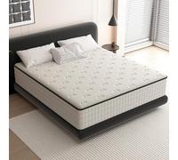 DEWINNER Matelas 120x190 | Epaisseur 25CM | Matelas 1 Personne | Fermeté Moyenne |Mousse Haute Densité Respirante | Réversible à Deux Faces | 7 Zones | Certifié Oeko-TEX | Sommeil Confortable