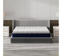 DEWINNER Matelas à Ressorts indépendants 140×190cm,Supports 7 Zones
