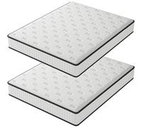 DEWINNER Matelas en Mousse 140x190cm,Épaisseur 16cm,Haute Résilience, Ultra Respirant