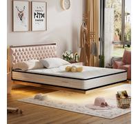 DEWINNER Matelas en mousse 90x190cm, Épaisseur 22 cm
