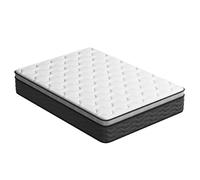 DEWINNER Matelas Ressorts 160x200 cm, Confort, 7 Zones Ergonomique,25 cm d'épaisseur