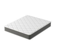 DEWINNER Matelas Ressorts 160x200 Épaisseur 20 cm Confort,Ergonomique 7 Zones Ergonomique