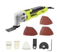 DEWINNER Outils Oscillants, 6 vitesses variables 0-23000RPM Outil multifonction 300W, Accessoires avec lames multifonctions à fixation