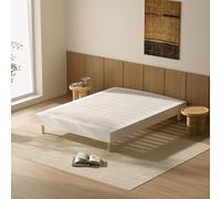 DEWINNER Sommier 160x200 | Sommier Tapissier | 2x14 Lattes avec 9 Pieds | Hauteur du Cadre de Lit 29 cm | Lit 160x200 avec Sommier | Lit Double pour Chambre, Maison