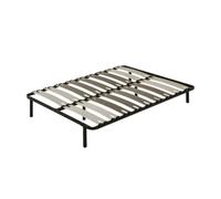 DEWINNER Sommier à Lattes 160x200cm, 20 lattes bois, 6 Pieds Inclus