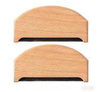 Dewireaey 2 Pièces Enleve-Peluches - Paquet De Peigne Anti Bouloche, Déboulocheur pour Vêtements en Laine/Cachemire/Pulls, Outils Manuels Enleve-Bouloches Tissu, Peluche Eliminateur, Lint Brosse