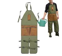 Dewireaey Tablier de Jardinage pour Femmes | Avec De Multiples Poches Imperméables,Tablier De Travail De Jardinage Pour Femmes | Pour Maman Papa Grand-mère Jardinier Travail Ferme Soin Cueillette
