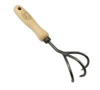 DeWit Cralle de jardin professionnel en acier boréal avec 3 dents I Accessoires de jardin haut de gamme pour le sol, outil de jardin fait à la main de qualité supérieure I Fabriqué en Holland