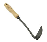 DeWit Serfouette japonaise (droitier) 32 cm I Binette de jardin professionnelle en acier forgé I Accessoire de jardin de qualité supérieure pour enlever les mauvaises herbes I Outils de jardin faits