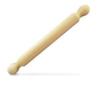 Dexam Rouleau à pâtisserie en bois de hêtre 40 cm - Rouleau en bois lisse et durable pour pâtisserie, pâte et biscuits - Parfait pour les cuisines professionnelles et domestiques, beige