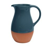 Dexam Sintra Carafe en terre cuite émaillée Bleu encre