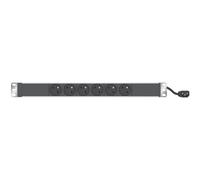 Multiprise rackable 19'' 6 prises / cordon C14