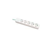Dexlan Multiprise 5 prises - Blanc