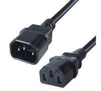 Dexlan Rallonge électrique secteur pour moniteur/onduleur 5 m Noir