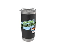 Dexter's Laboratory Logo Gobelet isotherme en acier inoxydable double paroi