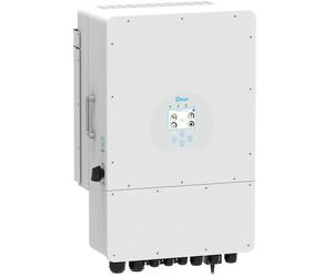 DEYE SUN-12K-SG04LP3-EU onduleur hybride triphasé, disjoncteur DC, connexion Wi-Fi, 2 MPPT, limiteurs de surtension AC et DC de type II, 10 ans de garantie, refroidissement intelligent par air.