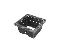 DEYIN Pot de combustion de granulés, poêle à granulés en acier, brûleur à bois, insert de cheminée