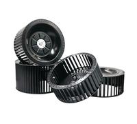 DEYIN Roue à vent en plastique centrifuge Roue à vent en plastique Ventilateur à turbine Ventilateur de ventilateur Ventilateur à moteur de ventilateur avec roue à turbine Climatisation(C216x105x12)