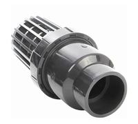 DEYIN Valve de fond en PVC, pompe à Jet d'eau, Valve de fond de pied en PVC DN40-DN200, robinet à bille en PVC, raccords de tuyauterie UPVC(Inner diameter 50mm)
